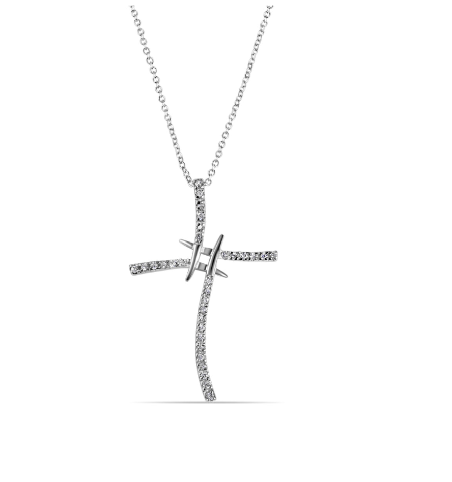 Artistic Cross Necklace