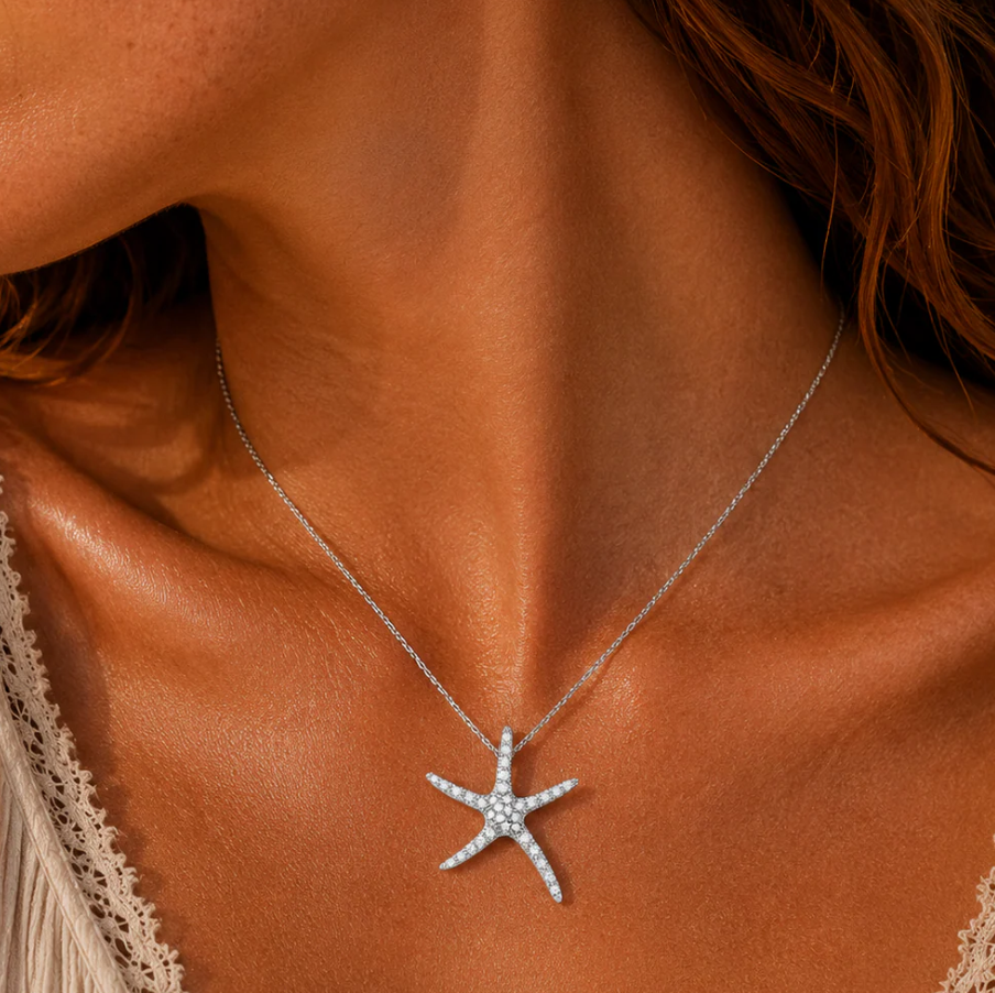 Large Starfish Necklace