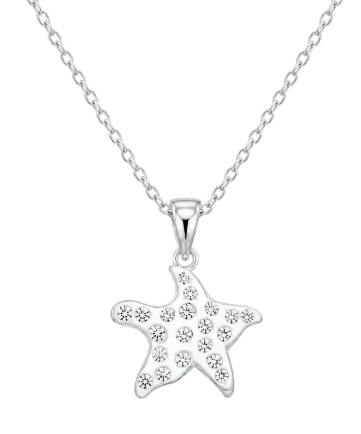 Warped Starfish Necklace