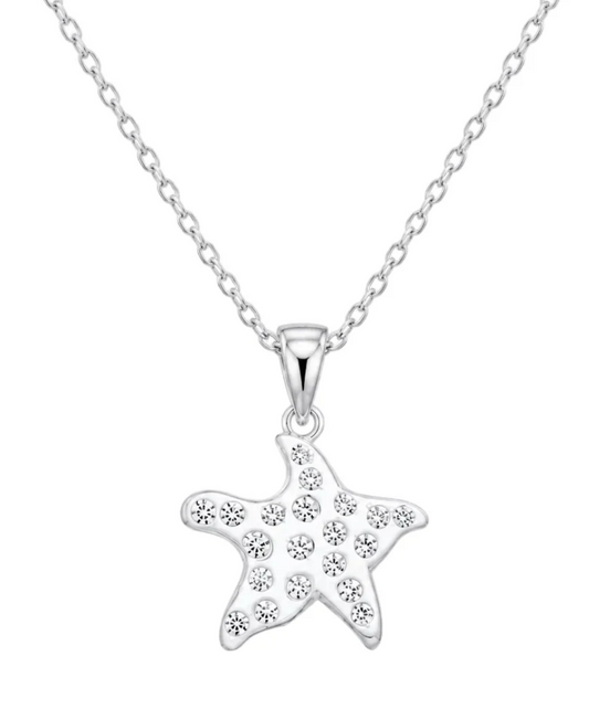 Warped Starfish Necklace