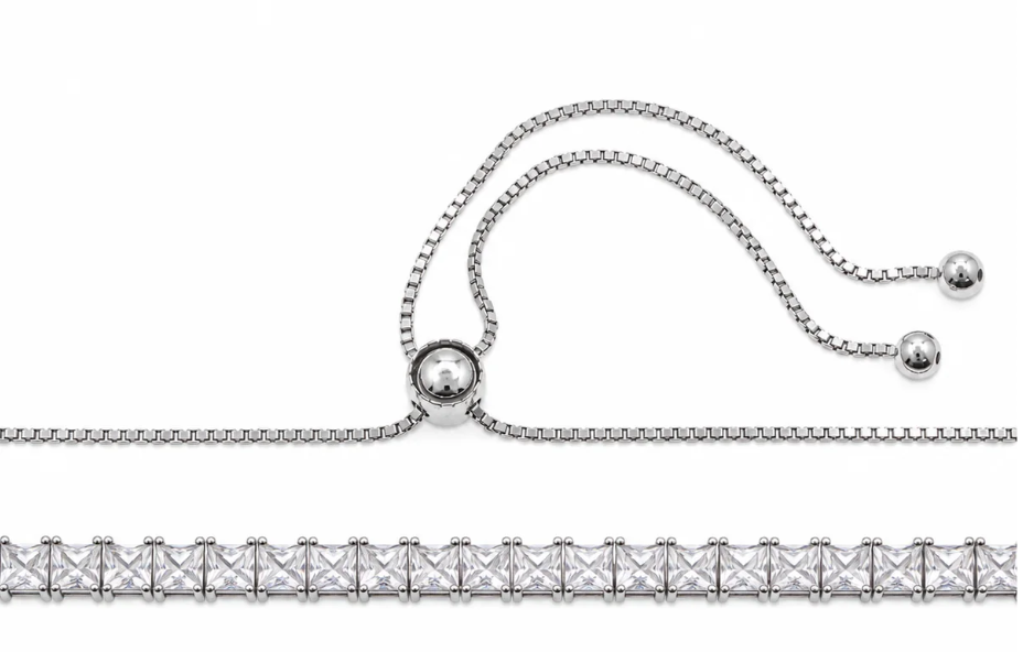 Adjustable Tennis Necklace