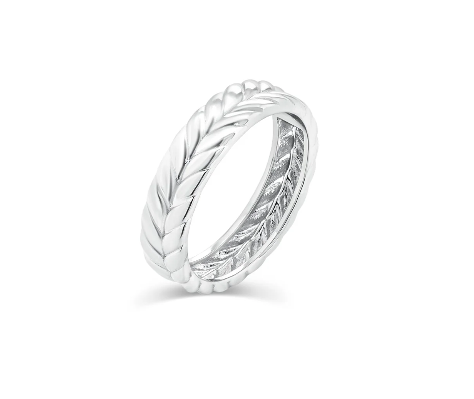 Wheat Braided Pattern Ring