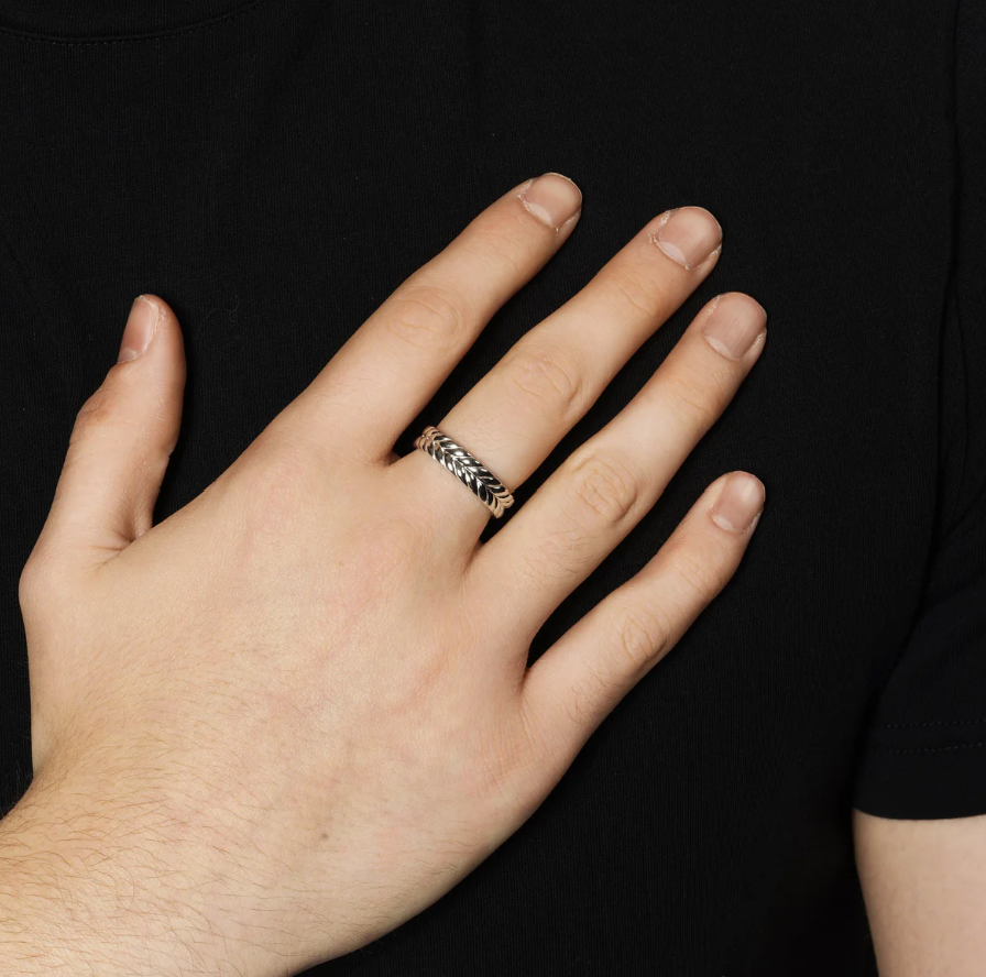 Wheat Braided Pattern Ring