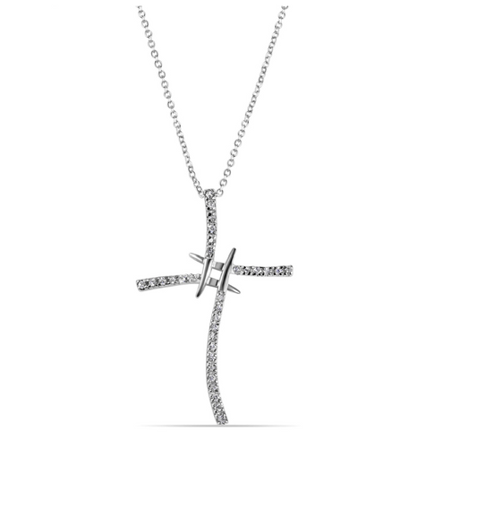 Artistic Cross Necklace