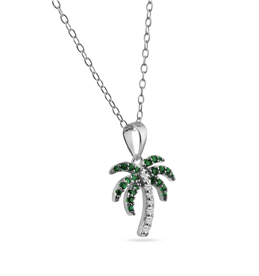 Palm Tree Necklace