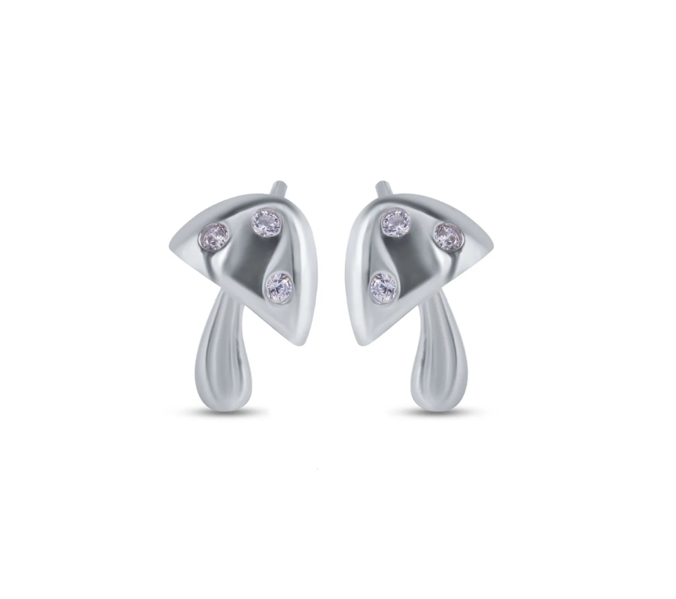 Mushroom Stud Earrings