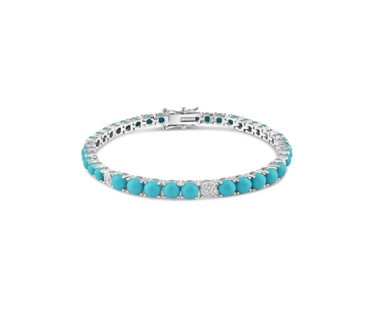 Turquoise Tennis Bracelet