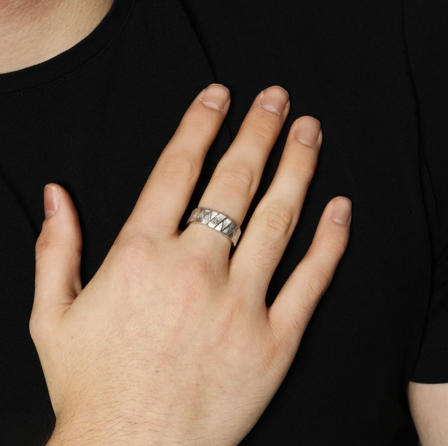 Diamond Cut Band Ring