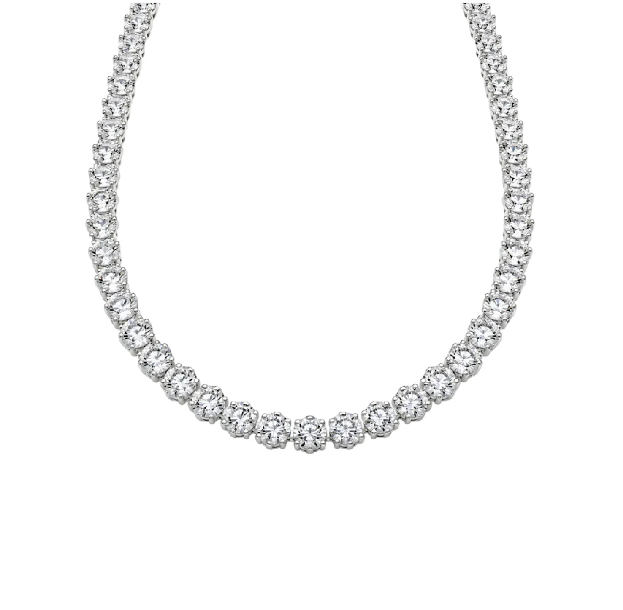Tennis CZ Necklace