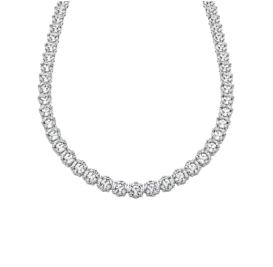 Tennis CZ Necklace
